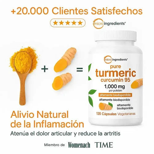 Turmeric Curcumin (120 cápsulas)