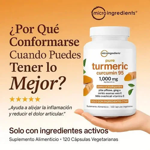 Turmeric Curcumin (120 cápsulas)