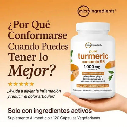 Turmeric Curcumin (120 cápsulas)