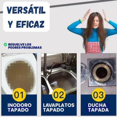 Dredge Max™ - Tecnología Americana Anti-Atascos