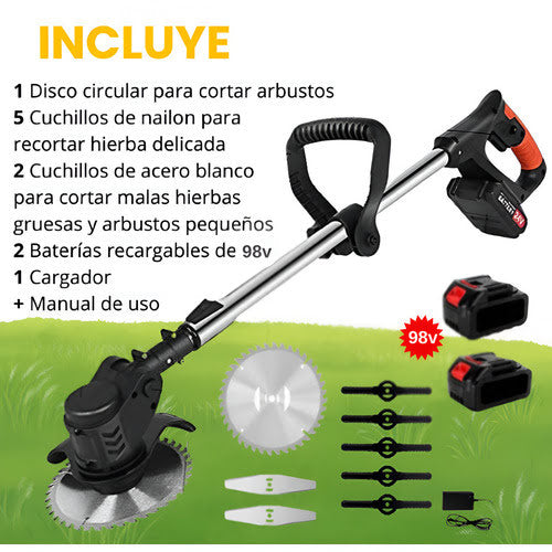 Turbo Blade™ - Cortadora de Césped Inalámbrica 3 en 1 - Edición limitada