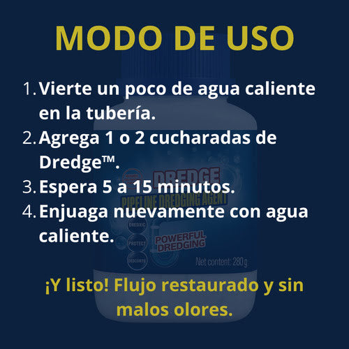 Dredge Max™ - Tecnología Americana Anti-Atascos