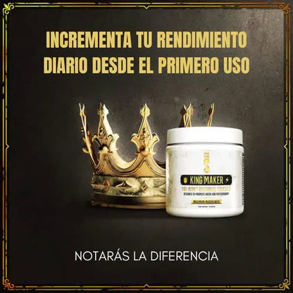 KING MAKER® – Suplemento 13 en 1 para Hombres (120 cápsulas)