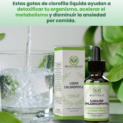 LIQUID CHLOROPHYLL™- Gotas de clorofila x59 ml
