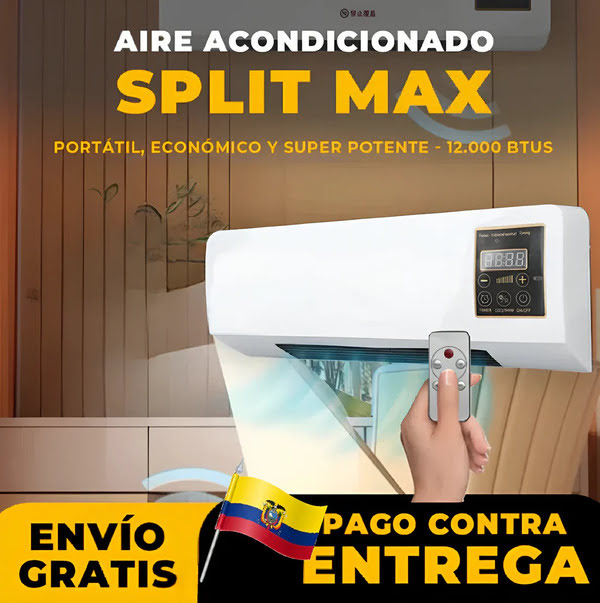 Split Max Pro - Aire acondicionado 2 en 1 Portátil