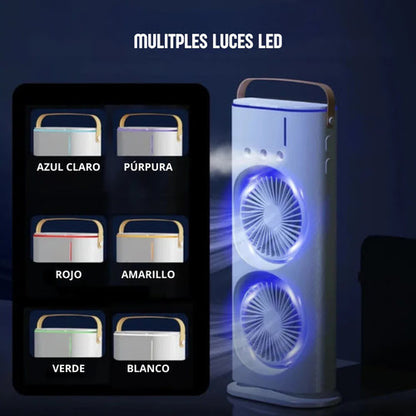 SPRAY FAN - Ventilador humificador 2 en 1 recargable