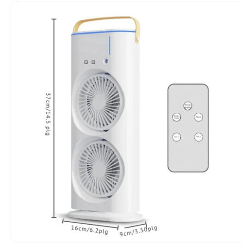 SPRAY FAN - Ventilador humificador 2 en 1 recargable