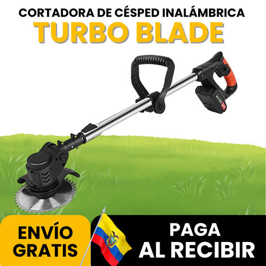 Turbo Blade™ - Cortadora de Césped Inalámbrica 3 en 1 - Edición limitada
