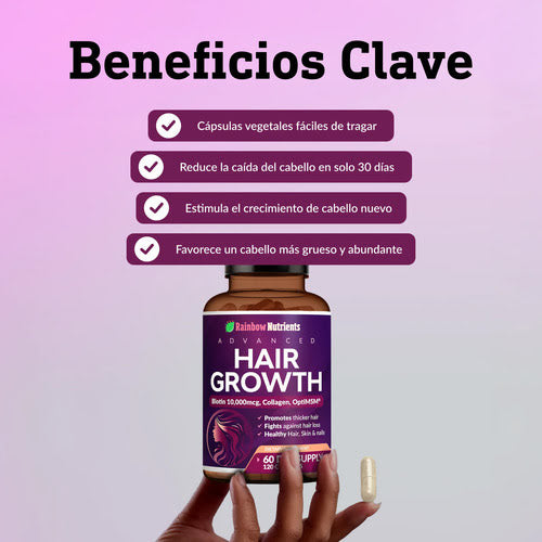 HairGrowth Complex™ – Nutrición Capilar desde Adentro