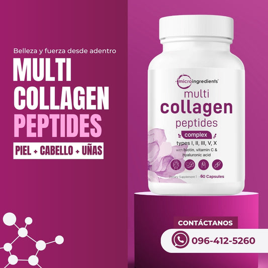 MULTI COLLAGEN PEPTIDES EN CAPSULAS