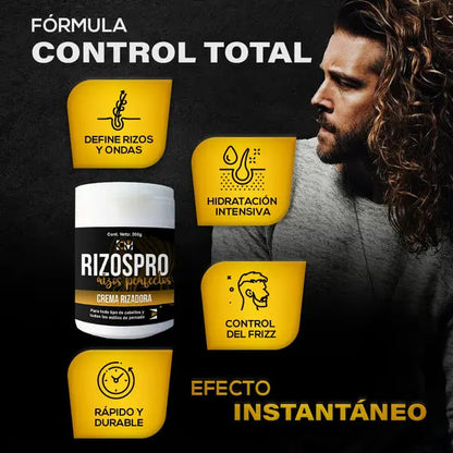 Rizos Pro™ - Tratamiento de crema rizadora 100% efectiva