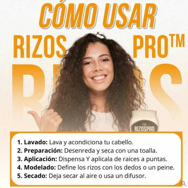 Rizos Pro™ - Tratamiento de crema rizadora 100% efectiva
